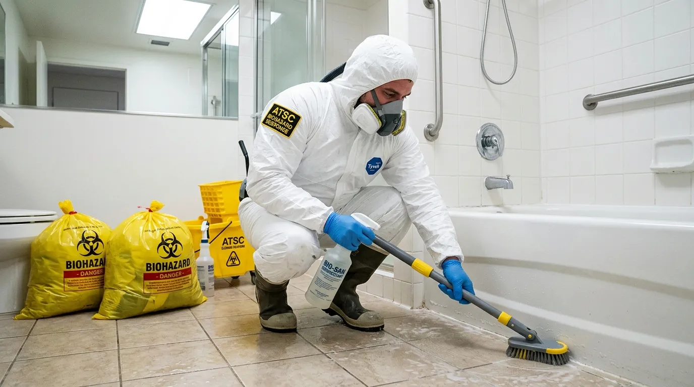 Decontamination equipment deployed for Blood Cleanup in Sugar Hill